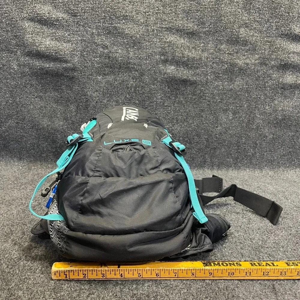CamelBak L.U.X.E. LR 14 Women Black Teal 14L Hydration Backpack 3L 100oz Bladder